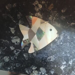 Cute Mosaic Fish Charm
